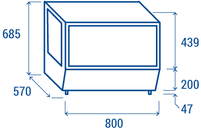 cool-head-display-rc-160sq-vitrine-comptoir-160l image 5