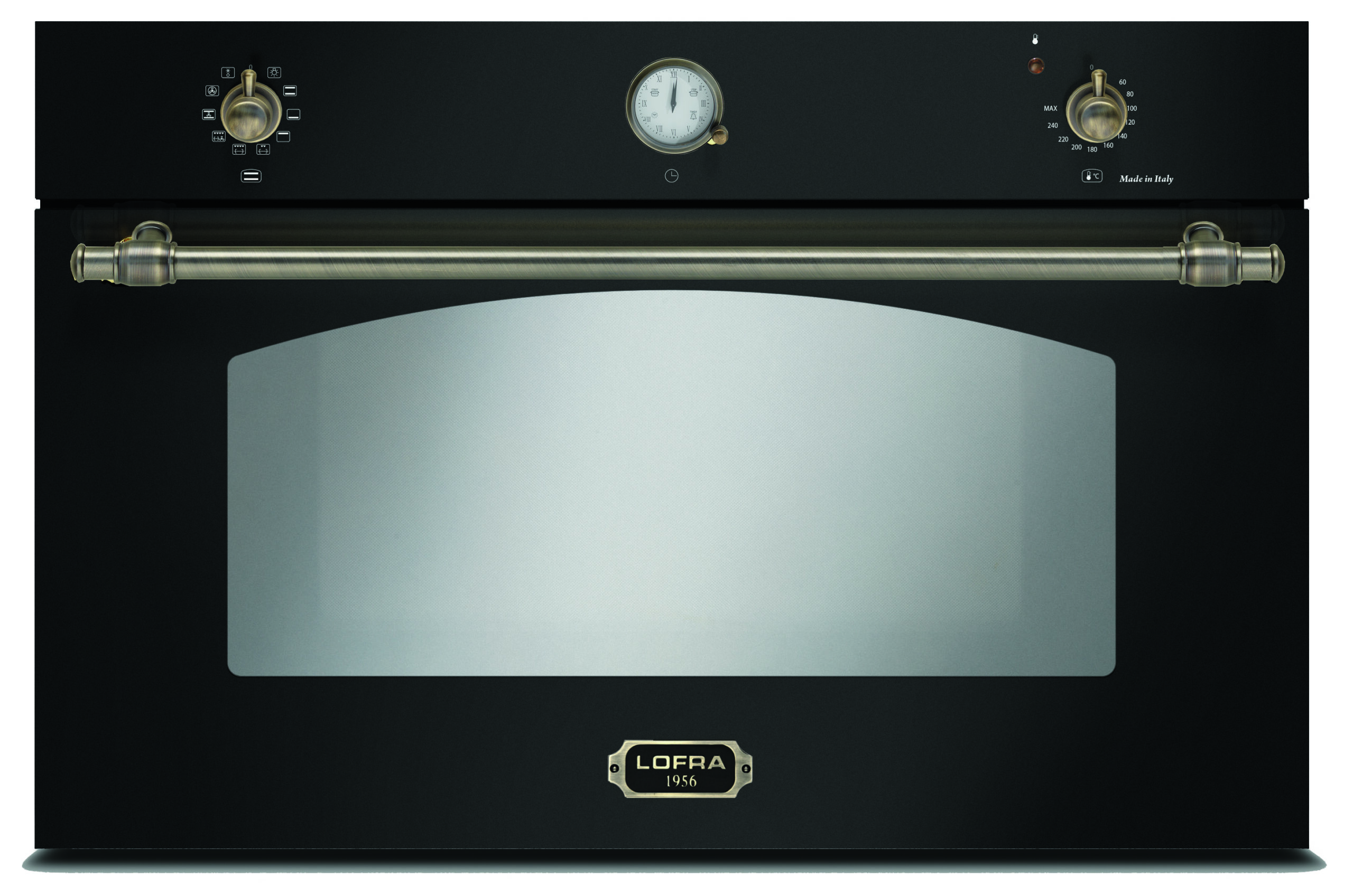 lofra-dolcevita-frnm99ee-four-90-cm-noir-mat-bronze-101-l image 1