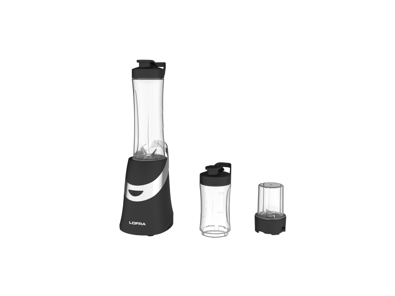 lofra-ipbanm3-61e-1-mini-blender-smoothie-noir-mat-600-ml image 1