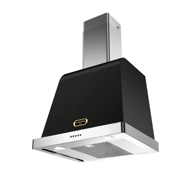 lofra-dolcevita-hotte-noir-mat-laiton-60-cm-800-m-h image 1