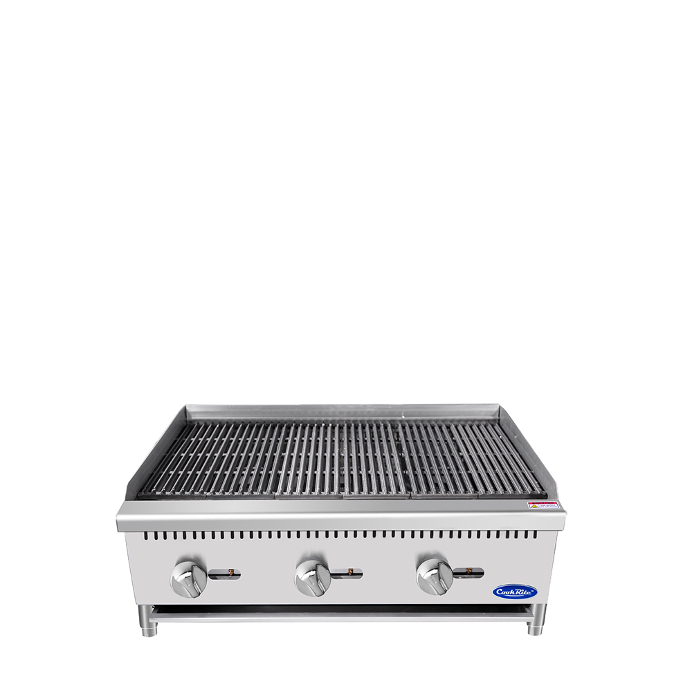 cookrite-atcb-36-grill-gaz-pierres-de-lave-36-fonte image 1