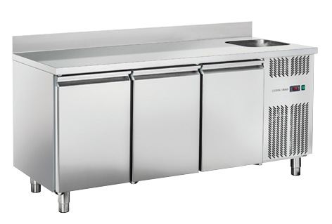 cool-head-inox-rc-3200lv-table-r-frig-r-e-avec-lavabo image 1