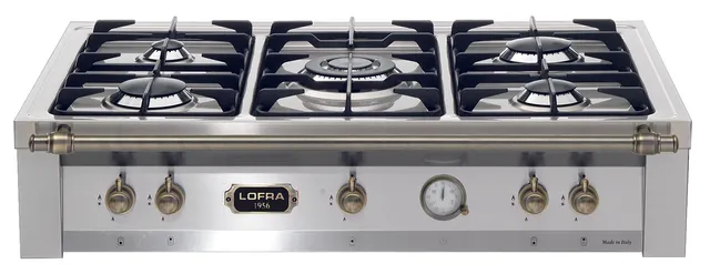 lofra-dolcevita-trs96-5-range-top-90-cm-bronze-4-feux image 1