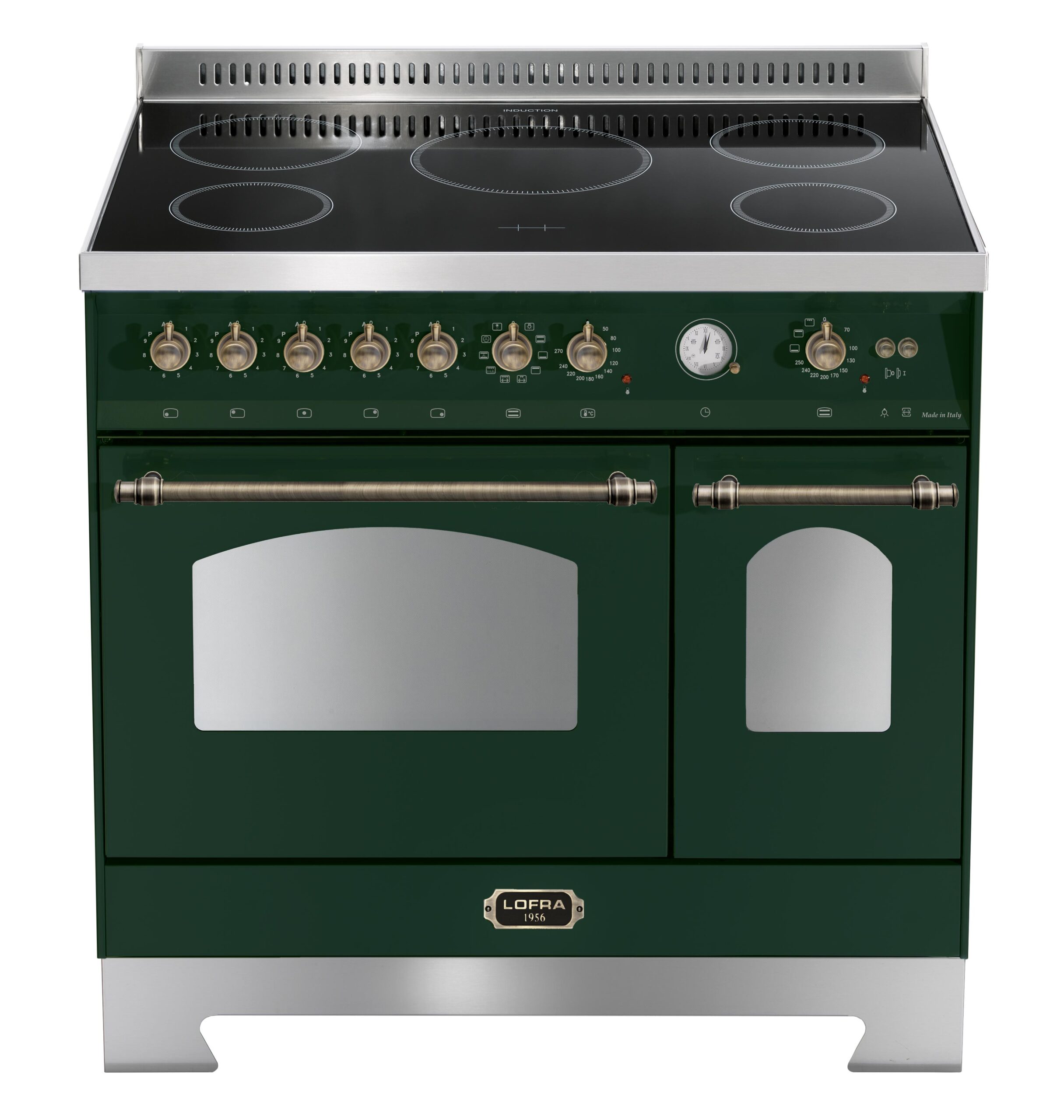 lofra-dolcevita-rvd96mfte-5i-cuisini-re-induction-90-cm-vert-bronze image 1