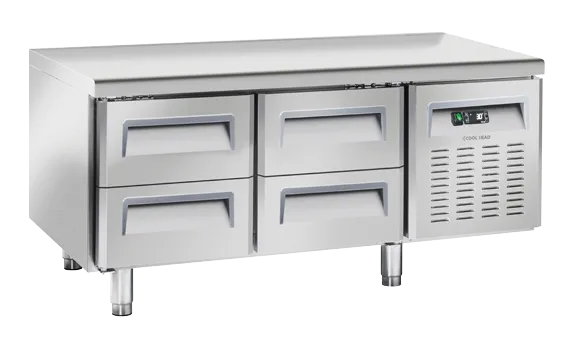 cool-head-inox-u-gn-2140-table-r-frig-r-e-4-tiroirs image 1