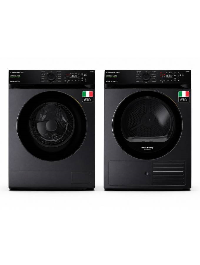 campomatic-lavante-s-chante-10-kg-anthracite-bundle-smart-italie image 1