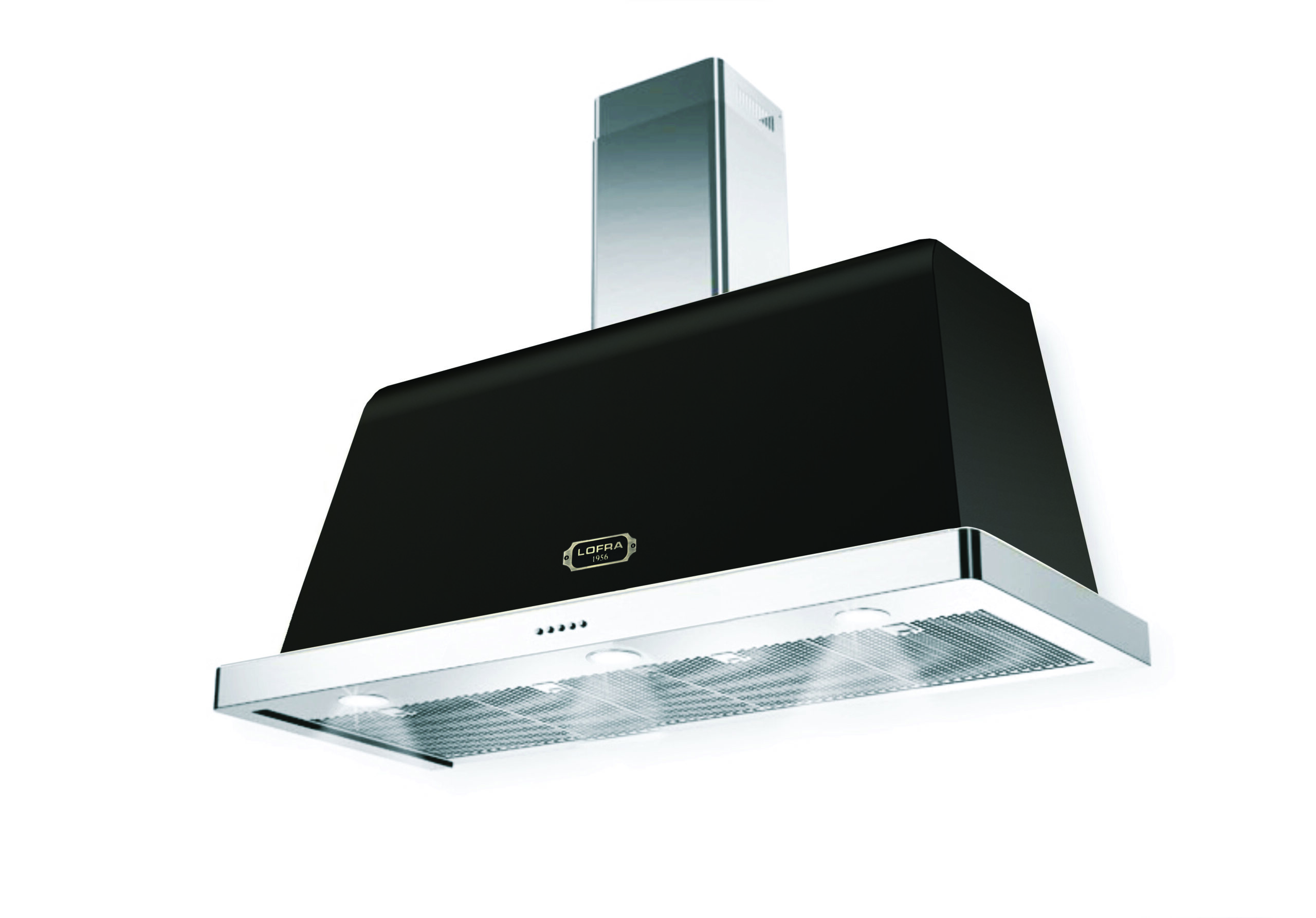 lofra-dolcevita-120-hotte-noir-mat-bronze-800-m3-h image 1