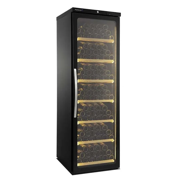 corequip-cv-450-pv-cave-vin-170-bouteilles-vitr-e-noire image 1