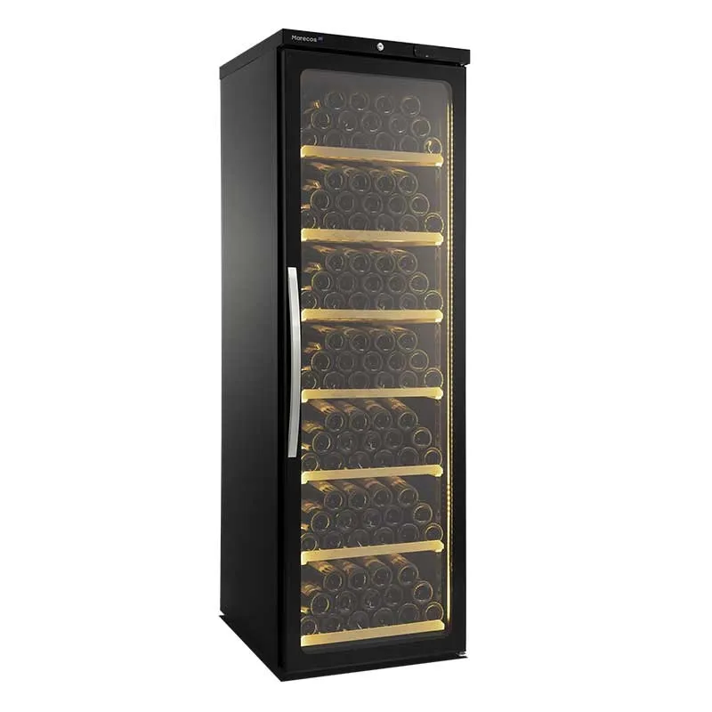 corequip-cv-450-pv-cave-vin-170-bouteilles-vitr-e-noire image 1