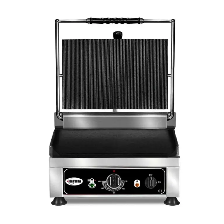 corequip-kg2735-g-plancha-grill-lectrique-rainur-e-lisse-2-5-kw image 1