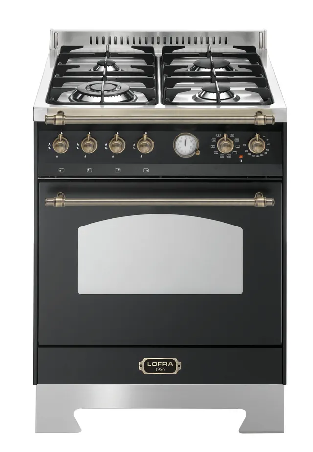 lofra-dolcevita-rnm66mft-ci-cuisini-re-gaz-noir-bronze image 1