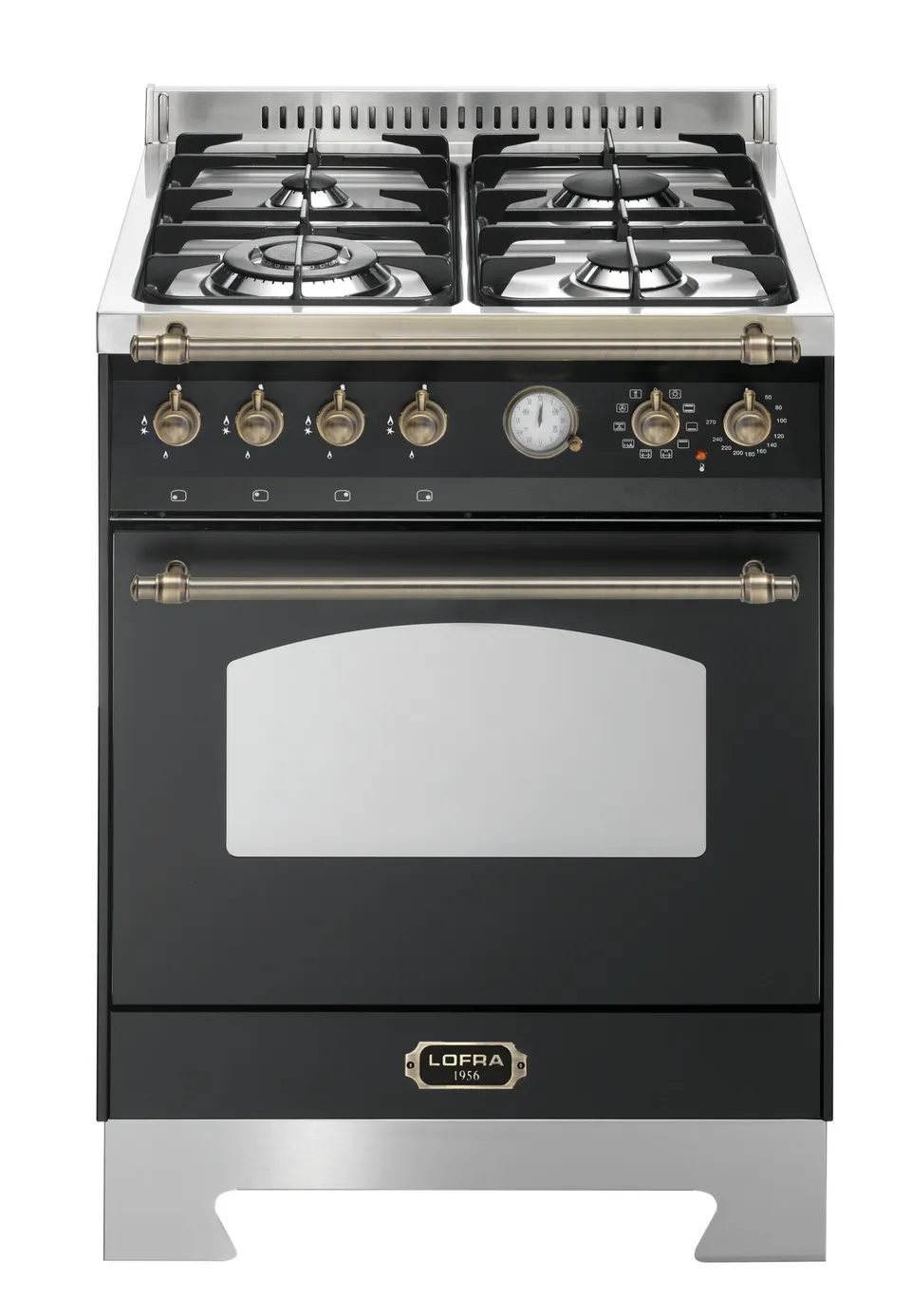 lofra-dolcevita-rnm66mft-ci-cuisini-re-gaz-noir-bronze image 1