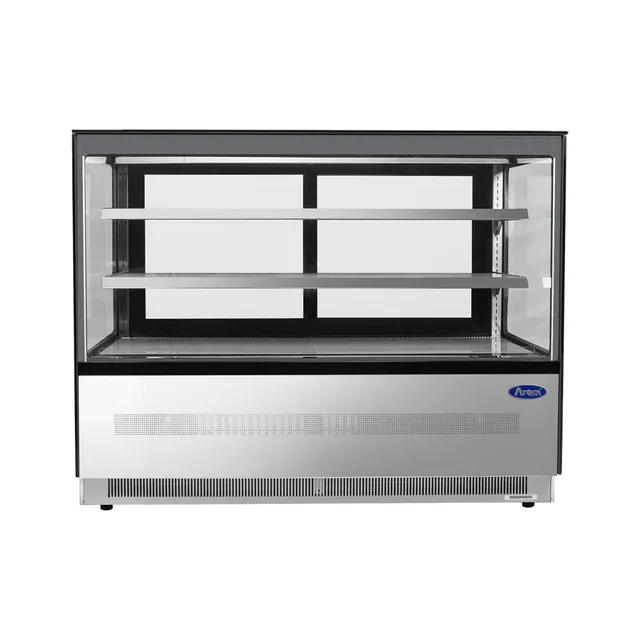 atosa-rdcs-60-vitrine-r-frig-r-e-carr-e-inox-sur-roulettes image 1
