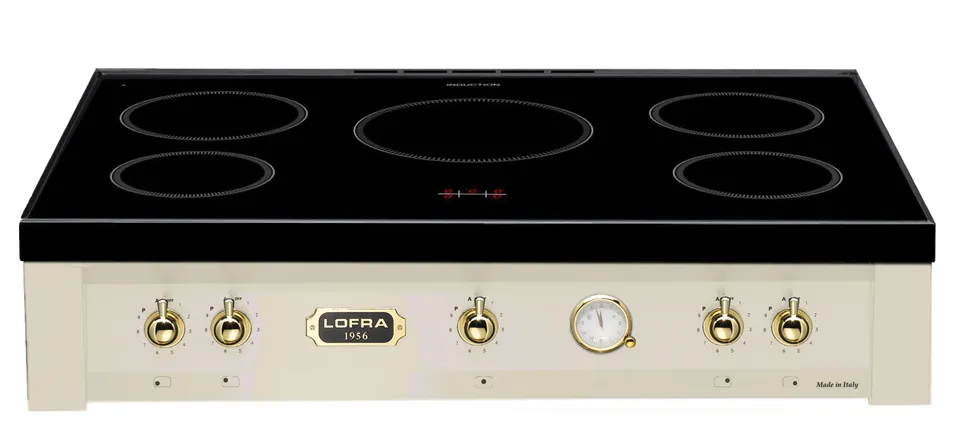 lofra-dolcevita-trbi96-5i-plaque-induction-ivoire-5-zones image 1
