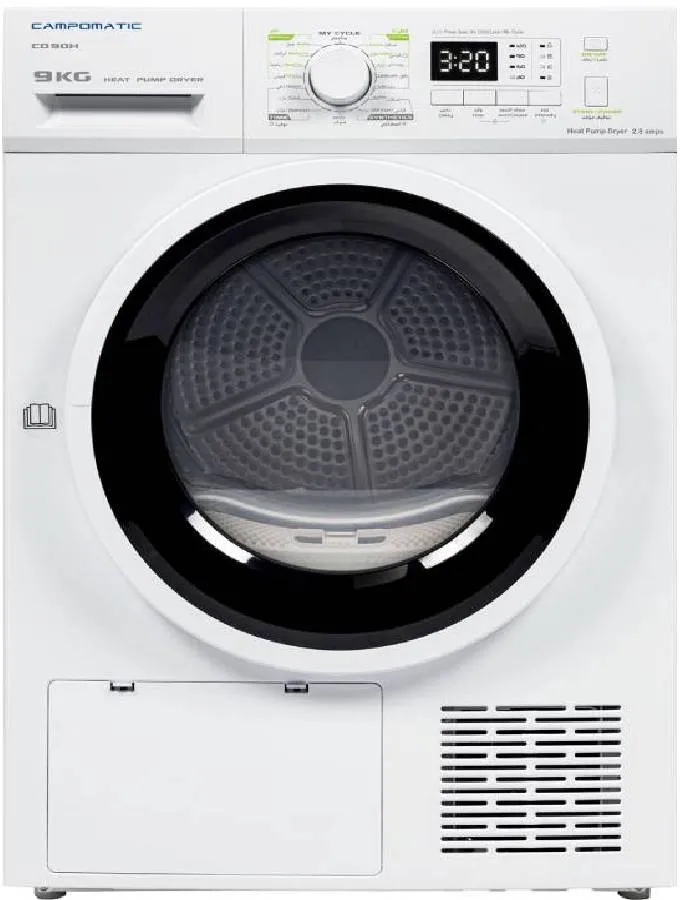 campomatic-laundry-cd90h-s-che-linge-pompe-chaleur-9-kg image 1