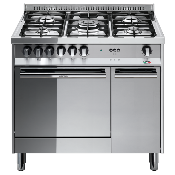 lofra-maxima-mt96gv-c-cuisini-re-gaz-inox-4-feux-90-cm image 1
