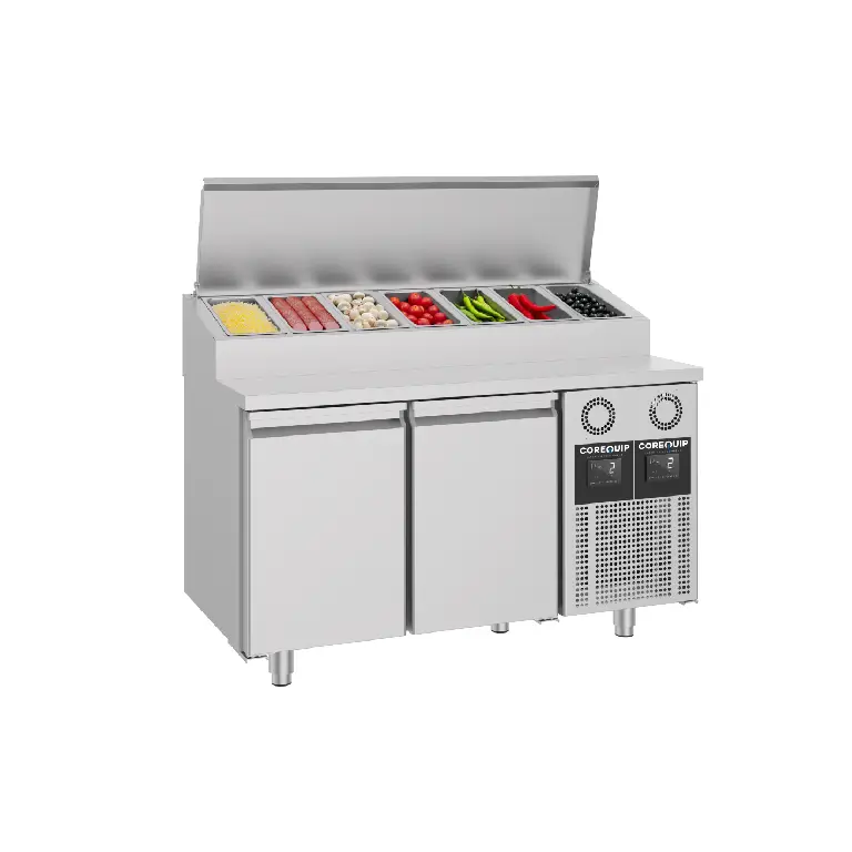 corequip-fr-o-mpf14002-7-table-r-frig-r-e-2-portes-inox-281-l image 1