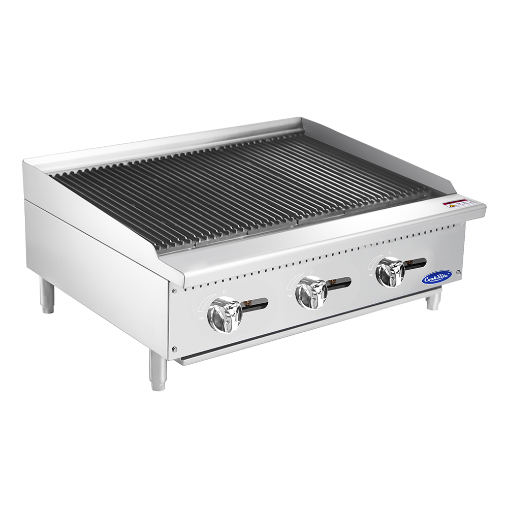 cookrite-atcb-36-grill-gaz-pierres-de-lave-36-fonte image 3