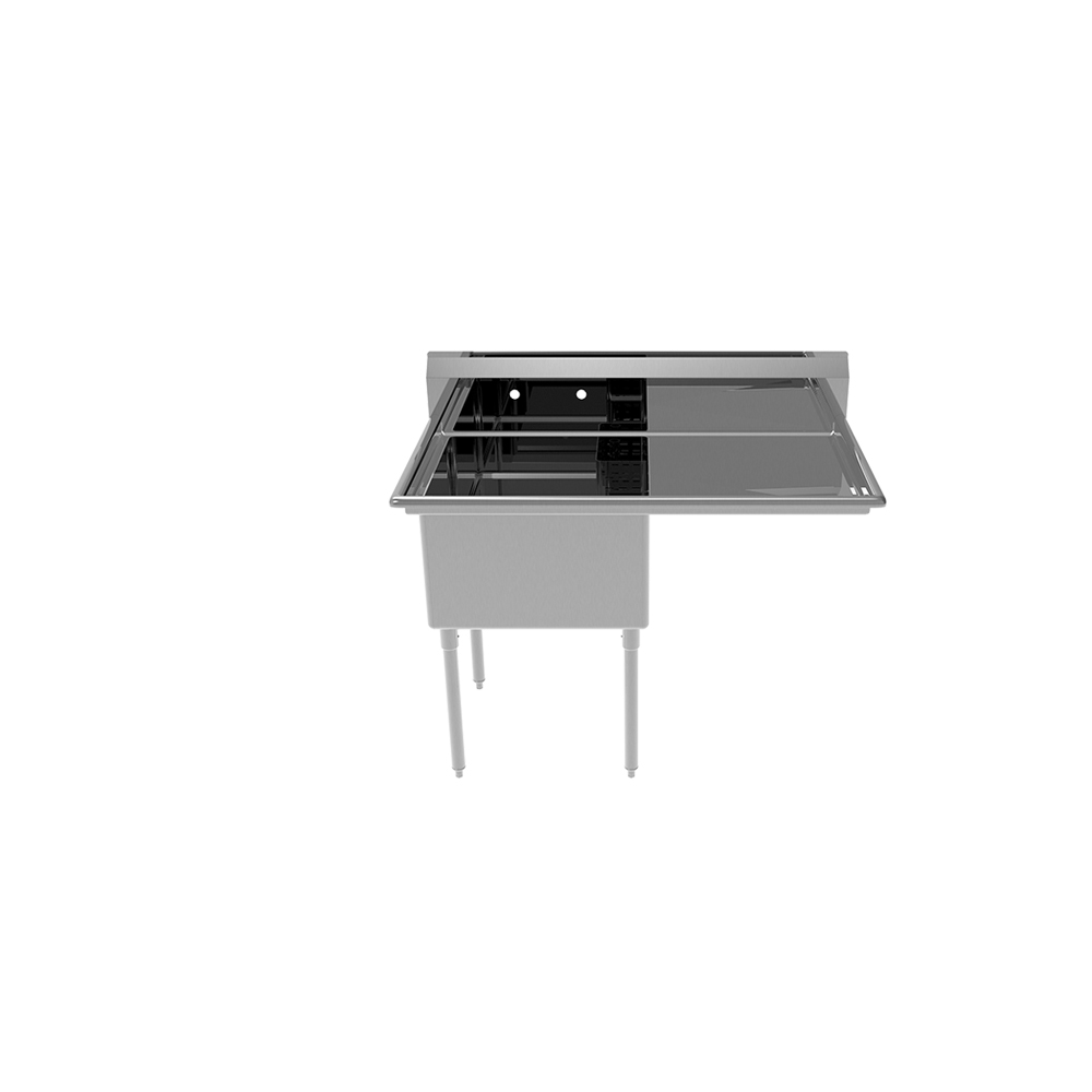 mixrite-ss2424f12r24-plonge-inox-1-bac-gouttoir image 1