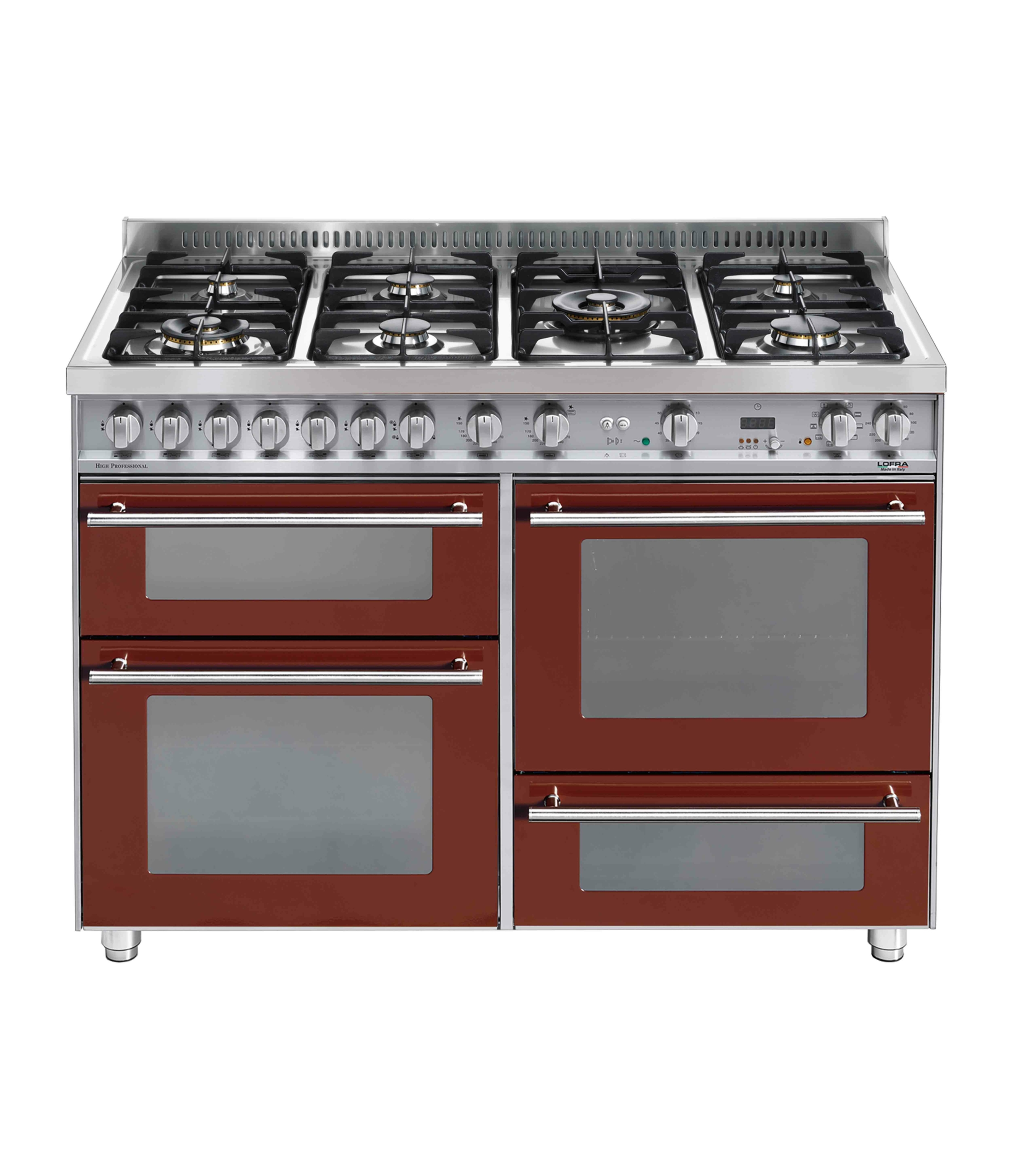 lofra-pr126smfet-cuisini-re-120-cm-jaune-5-feux-3-fours image 1