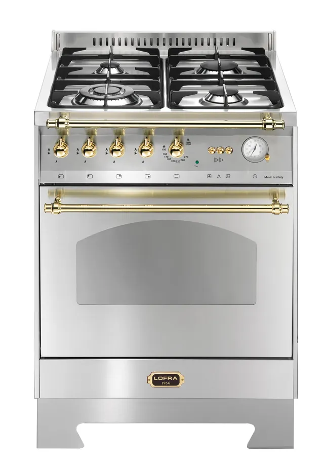 lofra-dolcevita-rs66gvgt-c-cuisini-re-inox-laiton-four-gaz-60cm image 1