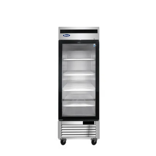 atosa-mcf8701grl-armoire-cong-lateur-1-porte-vitr-e-inox image 1